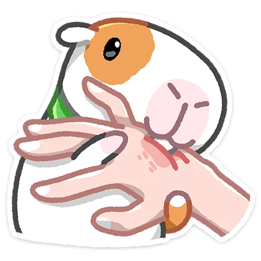 👹 Стикер «Бутончик» для Telegram