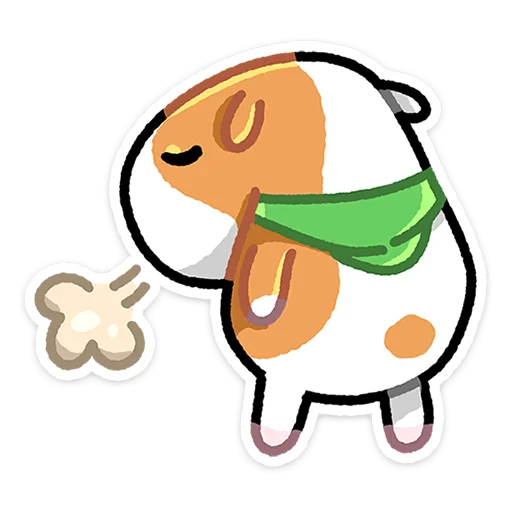 😮‍💨 Стикер «Бутончик» для Telegram