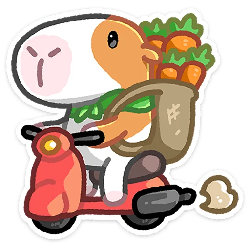🥕 Стикер «Бутончик» для Telegram