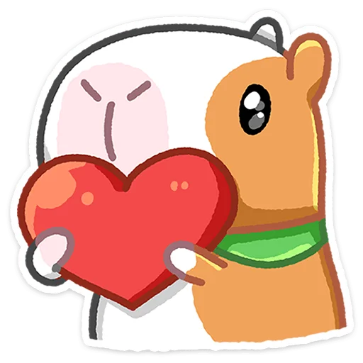 ❤️ Стикер «Бутончик» для Telegram