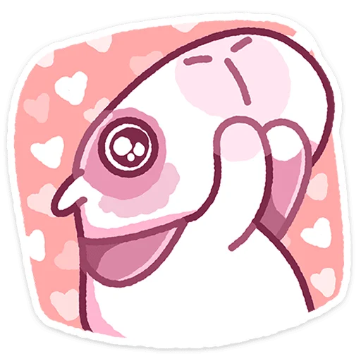 ☺️ Стикер «Бутончик» для Telegram