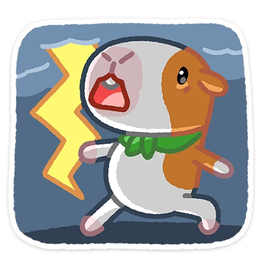 🚶‍♂ Стикер «Бутончик» для Telegram