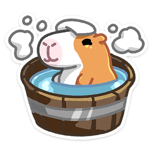 🛁 Стикер «Бутончик» для Telegram