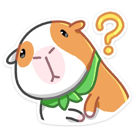 🐹 Стикер «Бутончик» для Telegram