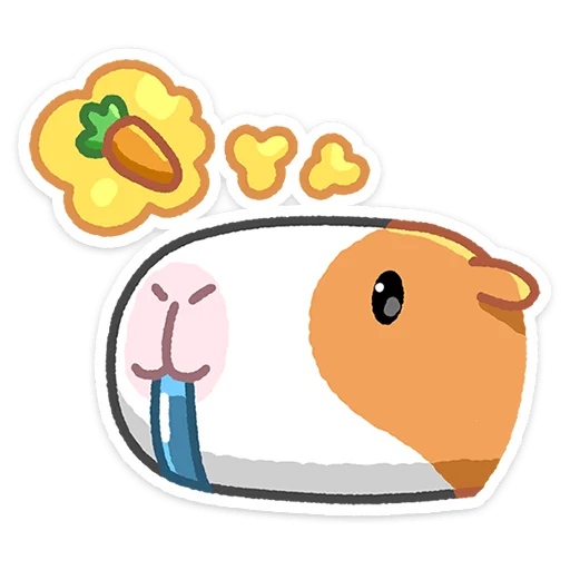 🤩 Стикер «Бутончик» для Telegram