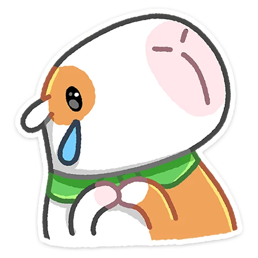 😢 Стикер «Бутончик» для Telegram