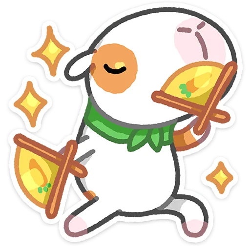 ☺️ Стикер «Бутончик» для Telegram