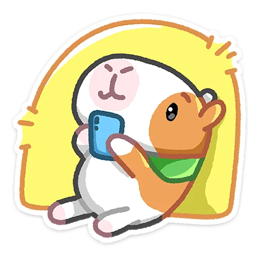 📱 Стикер «Бутончик» для Telegram