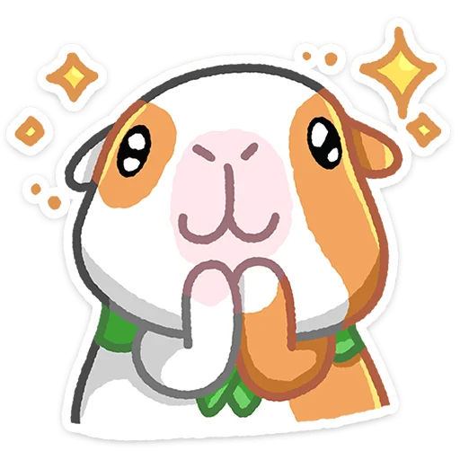 🤩 Стикер «Бутончик» для Telegram