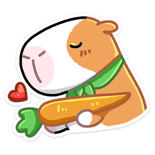 🥰 Стикер «Бутончик» для Telegram