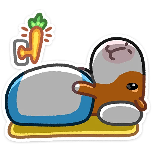 🥕 Стикер «Бутончик» для Telegram