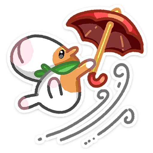 ☔️ Стикер «Бутончик» для Telegram
