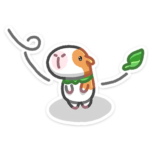 🍂 Стикер «Бутончик» для Telegram