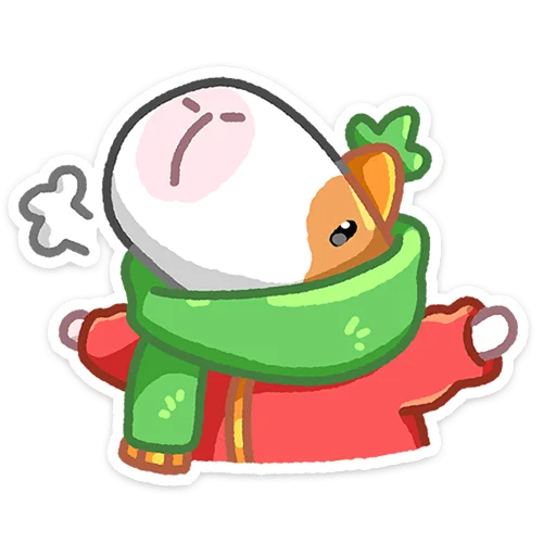 🧑‍🎄 Стикер «Бутончик» для Telegram