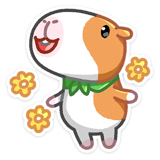 🌻 Стикер «Бутончик» для Telegram