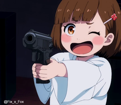 🔫 Стикер «Buddy Daddies» для Telegram