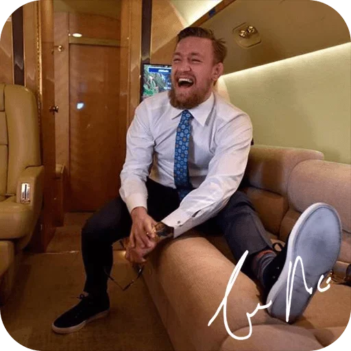 😙 Стикер «БУДЬ МУЖИКОМ (ufc, mcgregor)» для Telegram