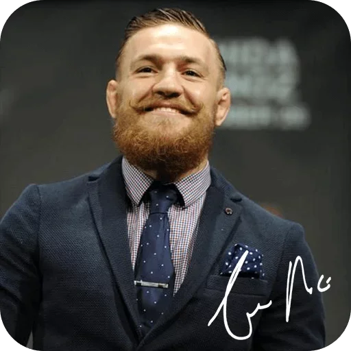 😏 Стикер «БУДЬ МУЖИКОМ (ufc, mcgregor)» для Telegram