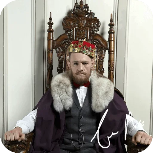 😚 Стикер «БУДЬ МУЖИКОМ (ufc, mcgregor)» для Telegram