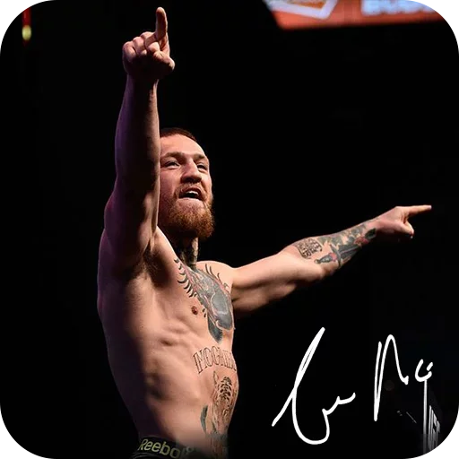 🤪 Стикер «БУДЬ МУЖИКОМ (ufc, mcgregor)» для Telegram