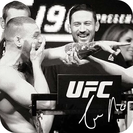 😜 Стикер «БУДЬ МУЖИКОМ (ufc, mcgregor)» для Telegram
