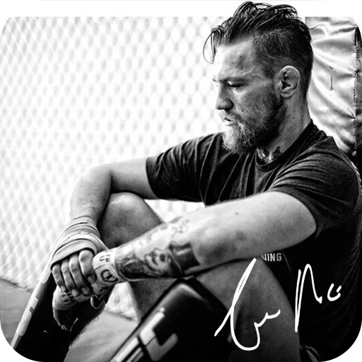 😙 Стикер «БУДЬ МУЖИКОМ (ufc, mcgregor)» для Telegram