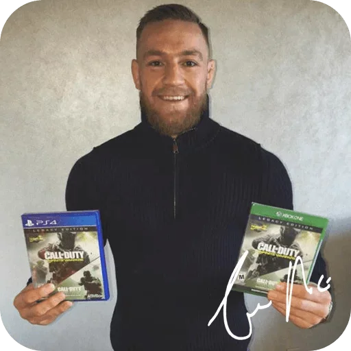 🤪 Стикер «БУДЬ МУЖИКОМ (ufc, mcgregor)» для Telegram