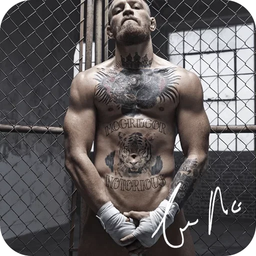 😚 Стикер «БУДЬ МУЖИКОМ (ufc, mcgregor)» для Telegram