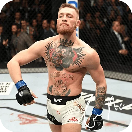 😌 Стикер «БУДЬ МУЖИКОМ (ufc, mcgregor)» для Telegram