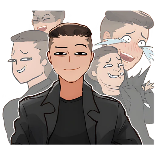 😊 Стикер «Будни Йоса» для Telegram