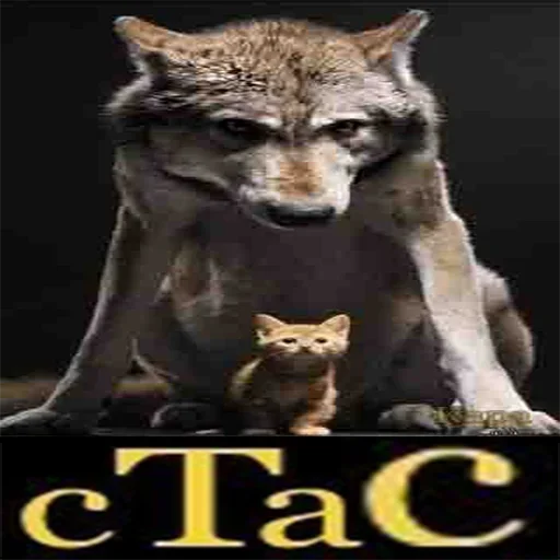 😲 Стикер «Be a wolf» для Telegram