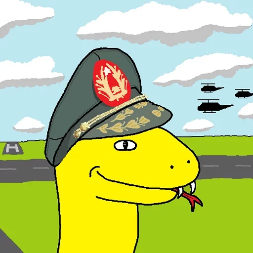 🤔 Стикер «Будь Желтым» для Telegram
