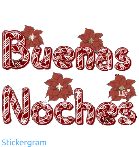 💤 Стикер «Buenos días/noches» для Telegram