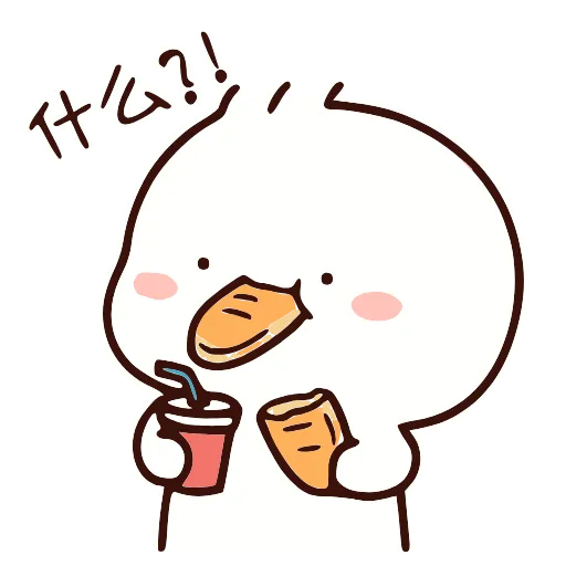 😮 Стикер «Cute» для Telegram