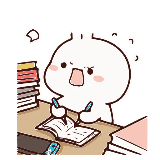 👩‍💻 Стикер «Cute» для Telegram