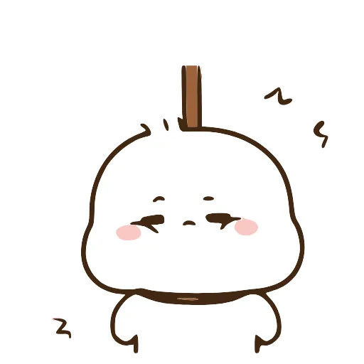 😵 Стикер «Cute» для Telegram