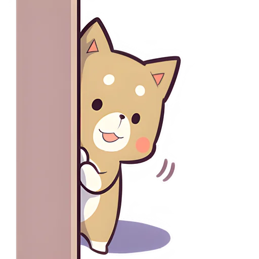 😇 Стикер «Красивый щенок» для Telegram