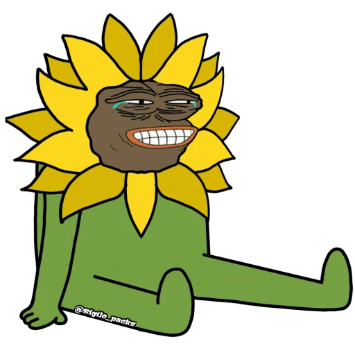 😂 Стикер «Bugado Pepe - 1K» для Telegram