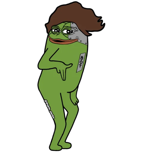 😛 Стикер «Bugado Pepe - 1K» для Telegram