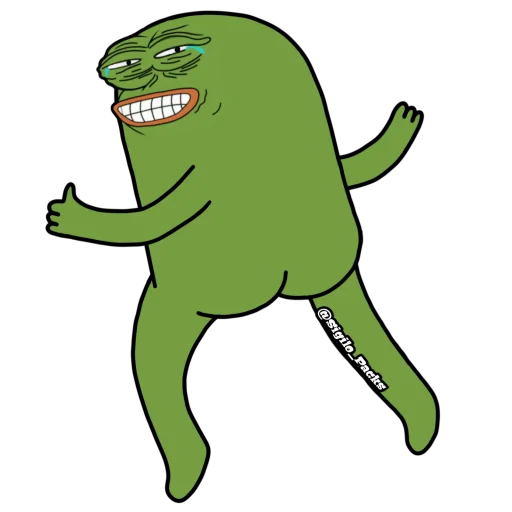 😂 Стикер «Bugado Pepe - 1K» для Telegram