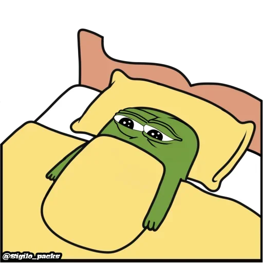 ☹️ Стикер «Bugado Pepe - 1K» для Telegram
