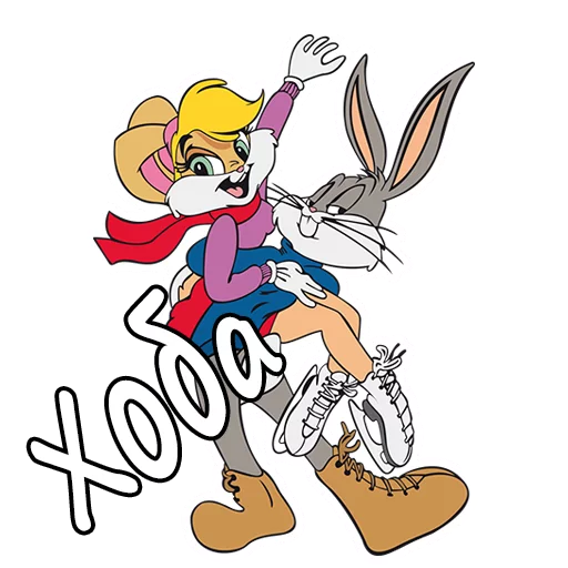 😀 Стикер «Багз Банни» для Telegram