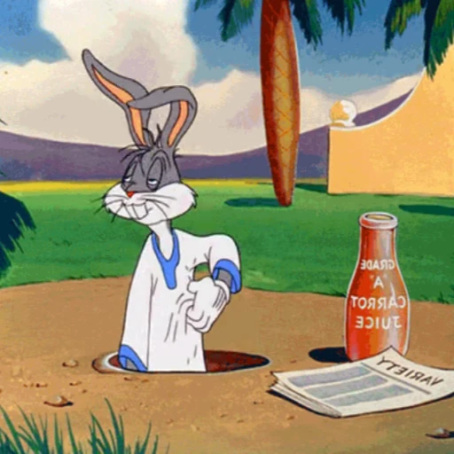 😴 Стикер «Bugs Bunny» для Telegram