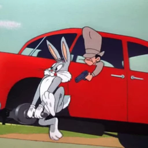 🚗 Стикер «Bugs Bunny» для Telegram