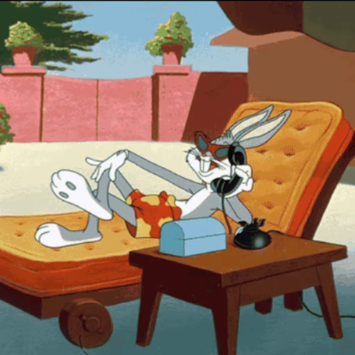 🏖 Стикер «Bugs Bunny» для Telegram