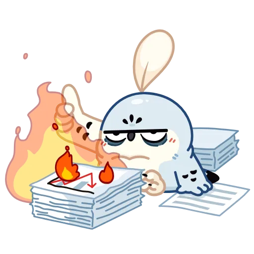 🤩 Стикер «Совёнок Бук» для Telegram