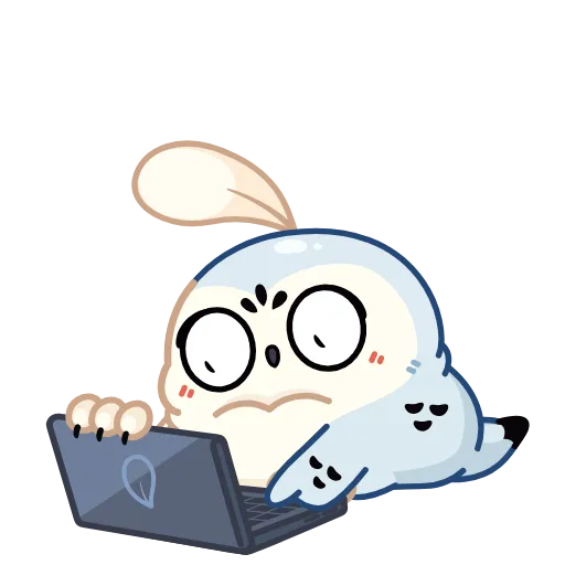 🤩 Стикер «Совёнок Бук» для Telegram