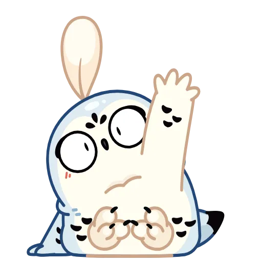🤩 Стикер «Совёнок Бук» для Telegram