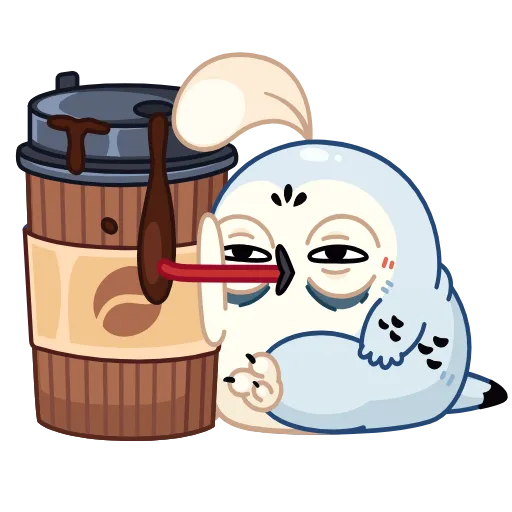 🤩 Стикер «Совёнок Бук» для Telegram
