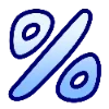 🎀 Эмодзи «Голубенькие буквы» для Telegram